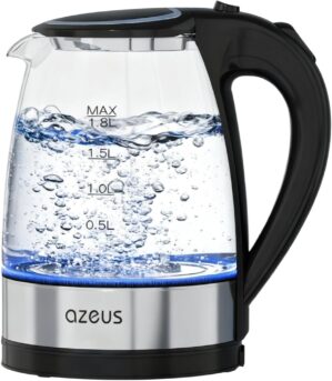 AZEUS Electric Kettle 1500W Tea Ket...