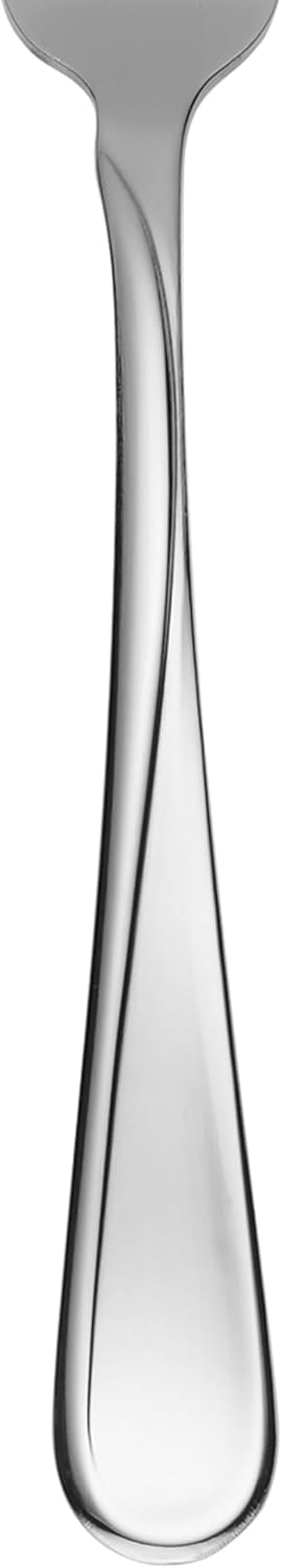 Oneida Silverware Set For 4, Flight 20-Piece Everyday Flatware Set, Service For 4, 18/0 Stainless Steel, Swirl, Mirror Finish, Dishwasher Safe, Knives Spoons and Forks Set, Dining (Silver, 20 Pieces) - Image 5