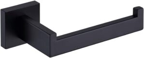 TASTOS Toilet Paper Holder Matte Bl...