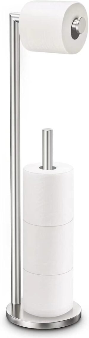 Toilet Paper Holder Stand, Toilet P...