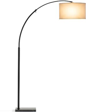 Brightech Logan Arc Floor Lamp, Bri...