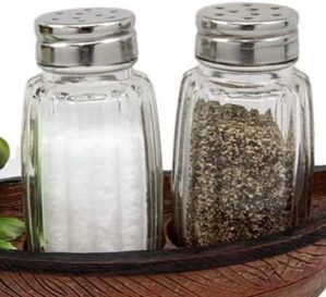 Ebros Gift Glass Salt And Pepper Sh...