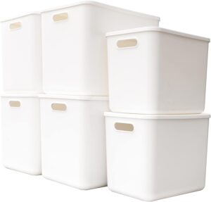 Yishyfier Plastic Storage Baskets B...