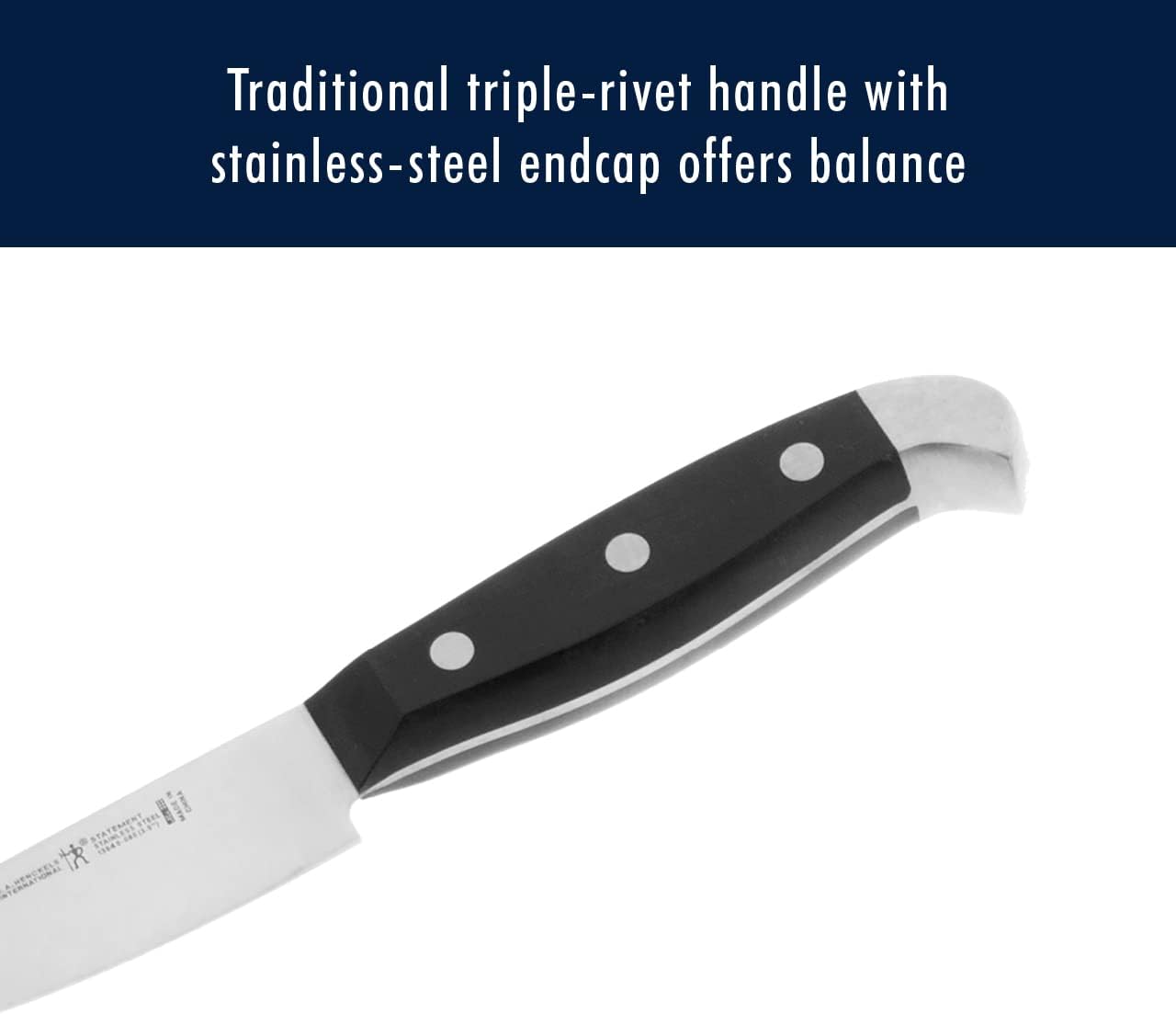 HENCKELS Statement Premium Quality 15-Piece Knife Block Set, Natural, Razor-Sharp, German Engineered Informed by 100+ Years of Mastery, Lightweight and Strong, Dishwasher Safe - Image 7