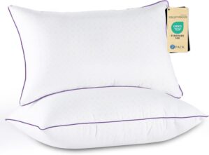 JOLLYVOGUE Firm Pillows Queen Size ...