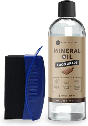 Kate Naturals Mineral Oil for Cutti...