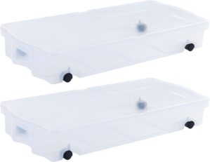 Rubbermaid 68 Quart Under the Bed L...