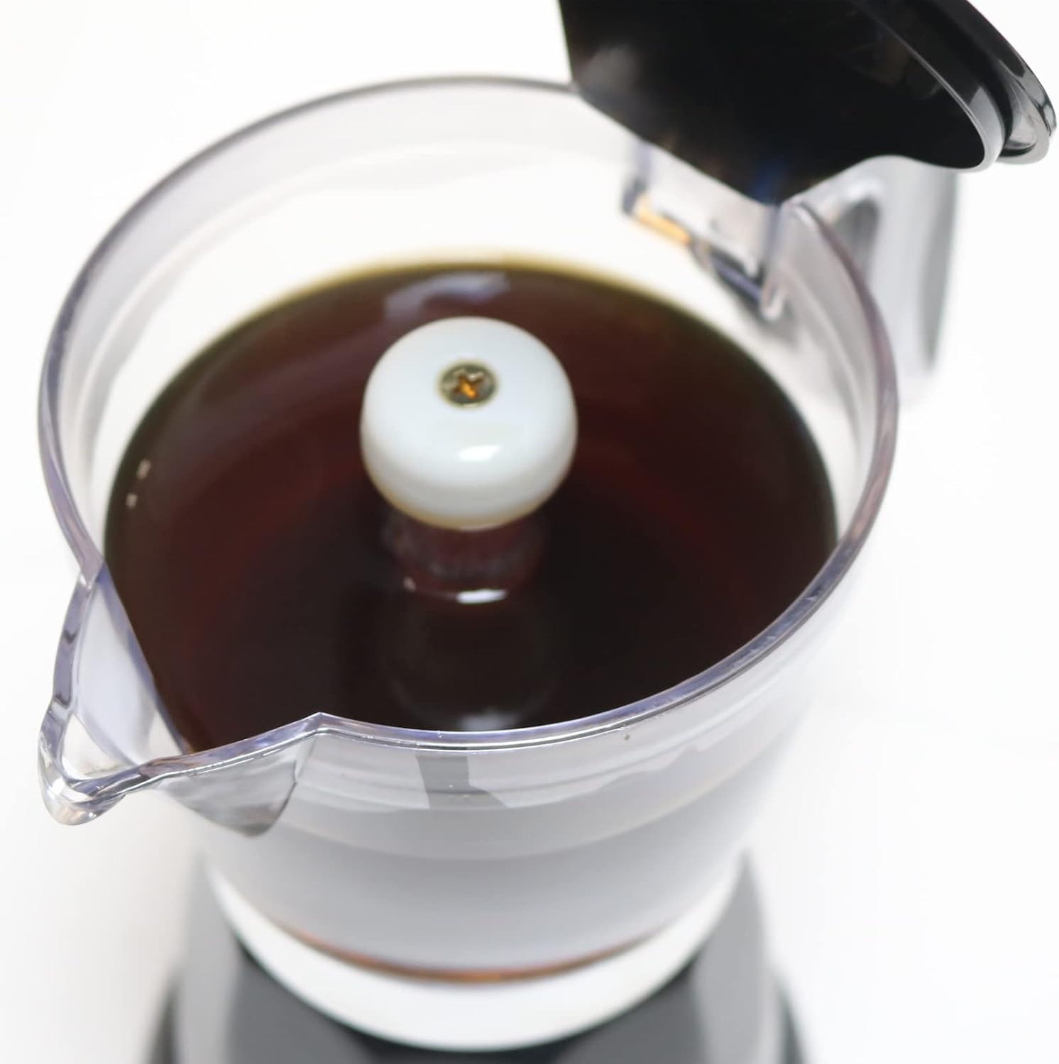 LAOION Cuban Coffee Maker, 6 or 3cup Electric Espresso Coffee Maker, Portable Cafeteras Electricas Modernas, Electric Moka Pot with Detachable Base & Overheat Protection, Coffee Gift for Home Travel - Image 4