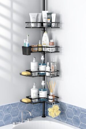 Corner Shower Caddy Tension Pole: 4...