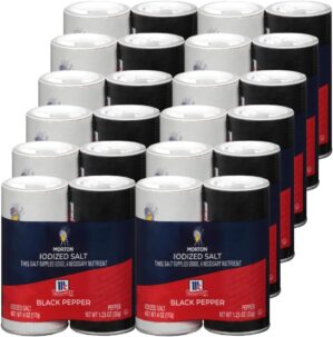 Morton McCormick Iodized Salt and P...