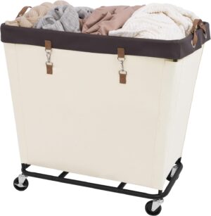 StorageWorks 320L Laundry Basket wi...