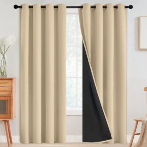 SimpleHome 100% Blackout Curtains f...