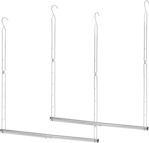 STORAGE MANIAC Hanging Closet Rod, ...