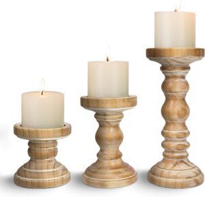 Candle Holder for Pillar Candle Set...