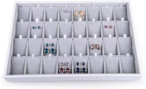 Oirlv Velvet Stackable Jewelry Tray...