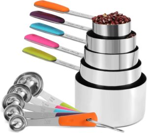 Bopei Measuring Cups and Spoons Set...
