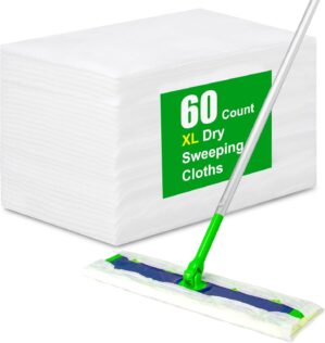 ‌60 Pack Dry Sweeping Cloths for ...
