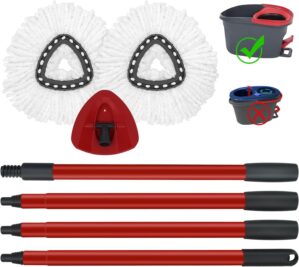 Mop Replace Heads Mop Handle and Ba...