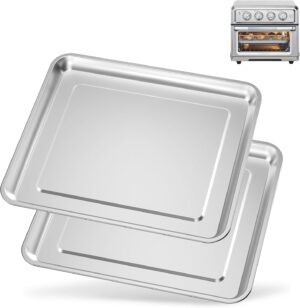 Stainless Steel Baking Tray Pan Com...