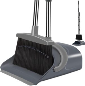 Ivandar Broom and Dustpan Set, Dust...