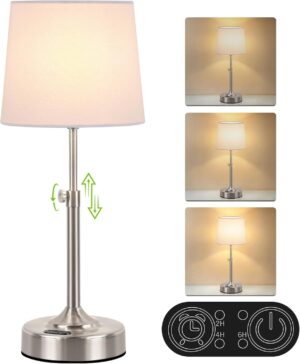 Height Adjustable Cordless Table La...
