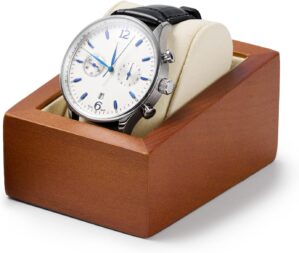 Solid Wood Watch Box Holder Single ...