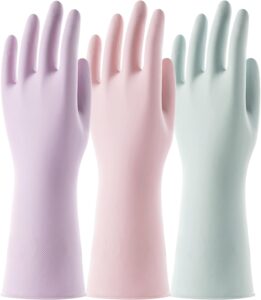 COOLJOB 3 Pairs Colorful Household ...