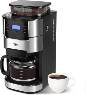 Gevi 10-Cup Drip Coffee Maker with ...