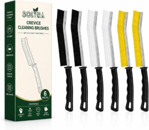 Crevice Cleaning Brush Set – 6Pcs...