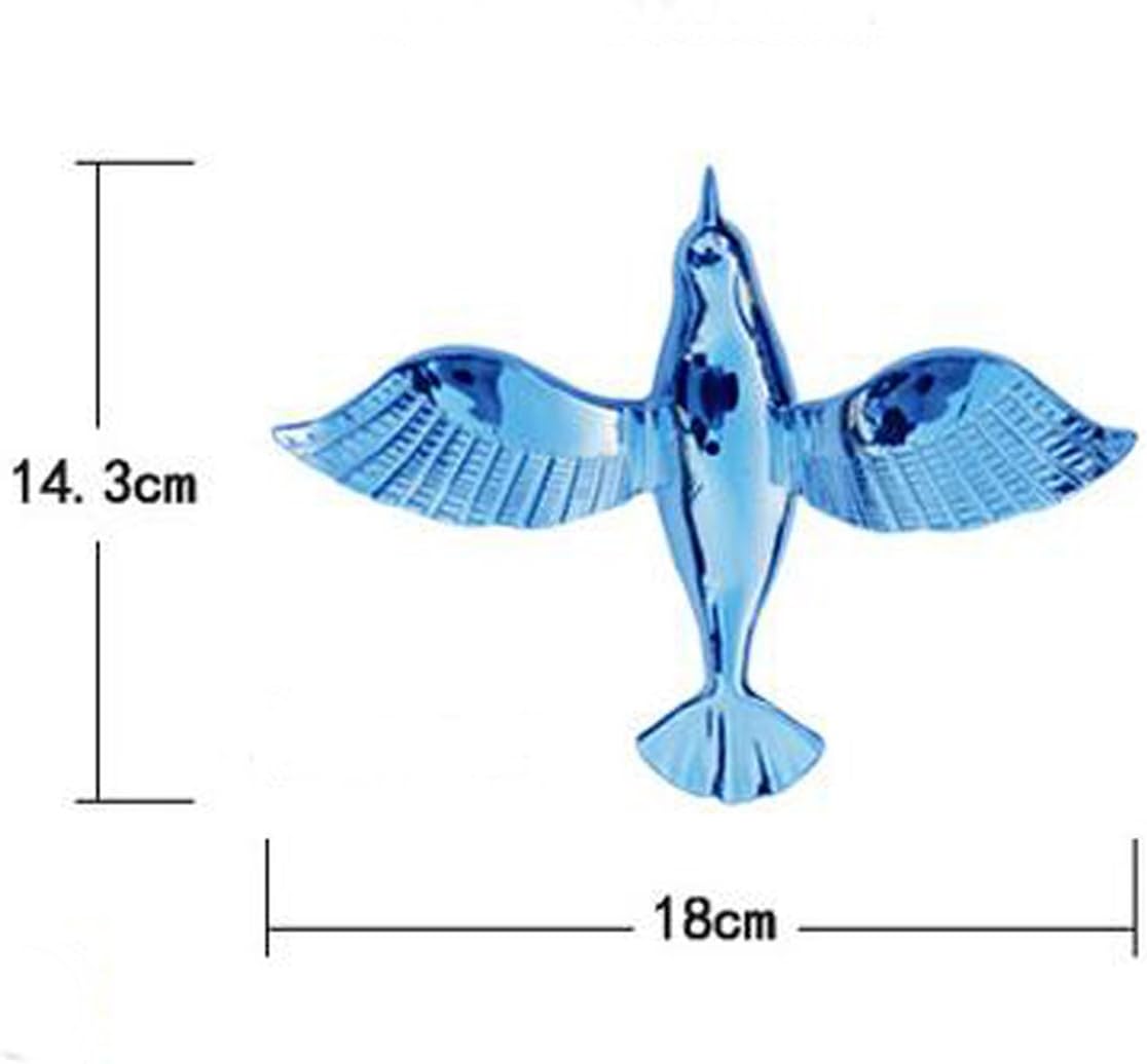 Plating Flying Bird Big Size Decorative Hanging Ornaments for Ceiling Light Kindergarten Shopping Mall Wedding Company (10, Blue) - Image 3