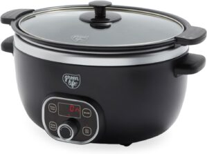 GreenLife 6QT Slow Cooker, Non-Toxi...