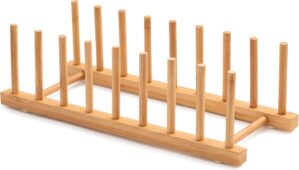 Bamboo Dish Drying Rack for Kitchen...