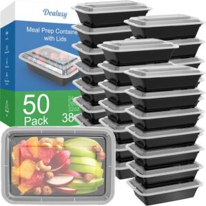 Dealusy 50 Pack (100-Piece) 38 oz M...