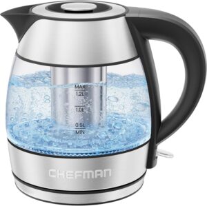 CHEFMAN Electric Kettle – 1.2...