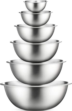 FineDine Stainless Steel Mixing Bow...
