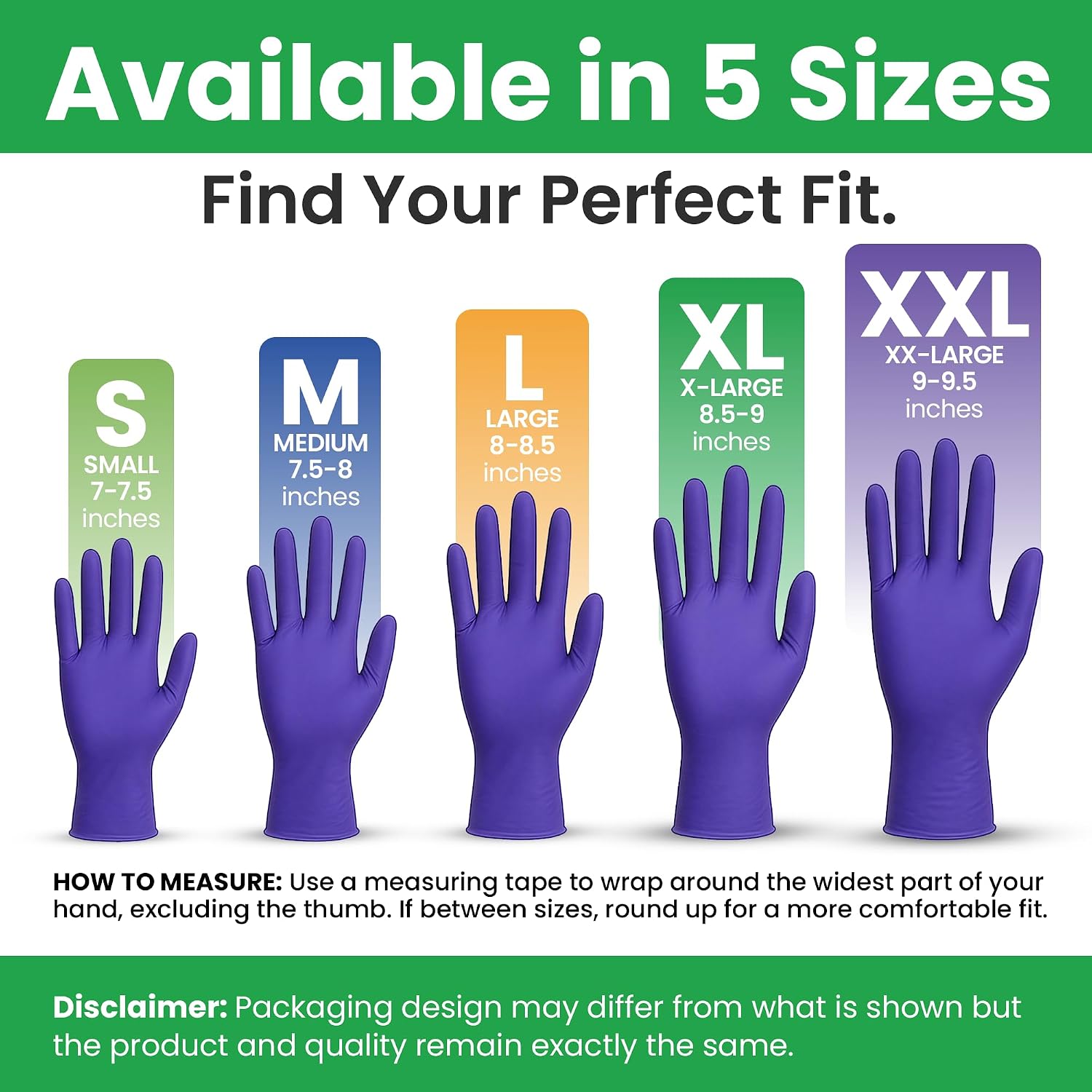 SAFEWAY USA 2000 pcs, 4 Mil Nitrile Disposable Gloves - Multi-Purpose Powder-Free and Non-Latex Textured Fingertips - Image 7