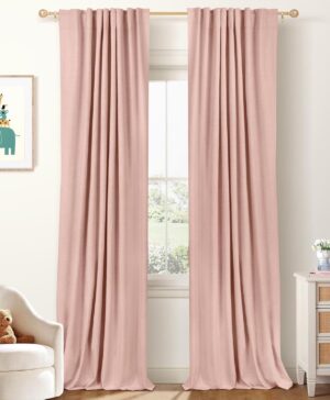 100% Blackout Shield Linen Blackout...