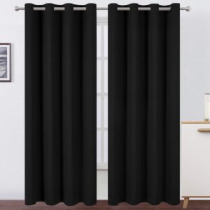 LEMOMO Blackout Curtains 52 x 84 in...
