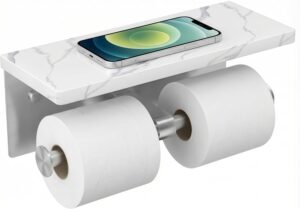 FORIOUS Toilet Paper Holder with Sh...