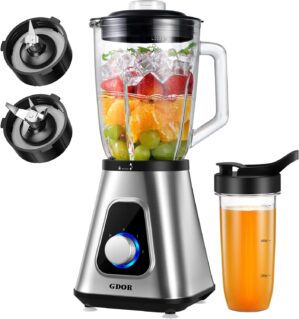 GDOR 1200W Blender for Smoothies an...