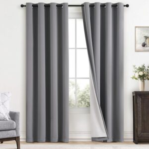 Yakamok Grey Room Darkening 100% Bl...