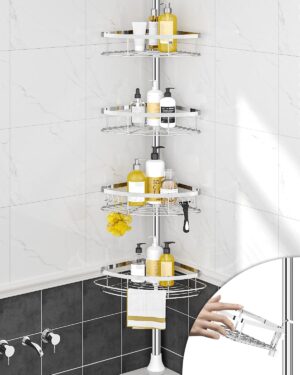 SEIRIONE Rustproof Shower Corner Ca...
