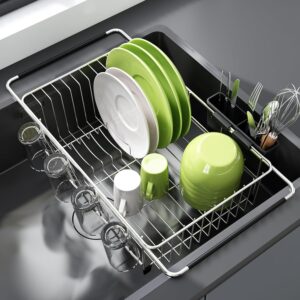 JASIWAY Dish Drying Rack in Sink, E...
