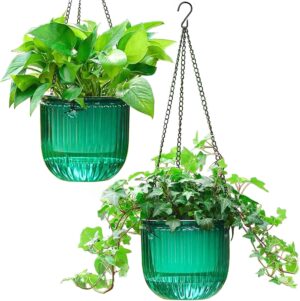 Melphoe 2 Pack Self Watering Hangin...