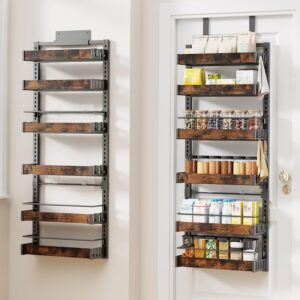 6 Tier Over The Door Pantry Organiz...