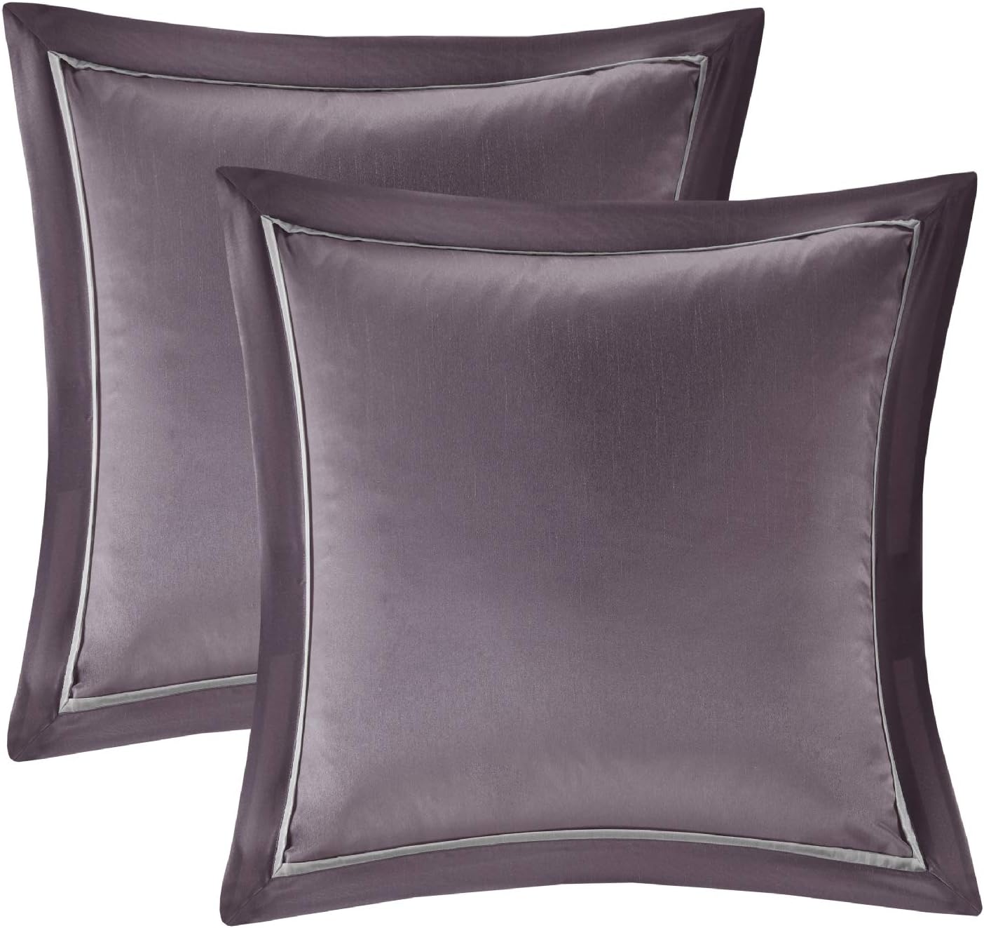 Madison Park Essentials Queen Comforter Set, 24 Piece Bedding With Matching Curtains, Decorative Pillows, Luxe Diamond Tufting , Room in a Bag Joella Collection, Plum Queen - Image 14