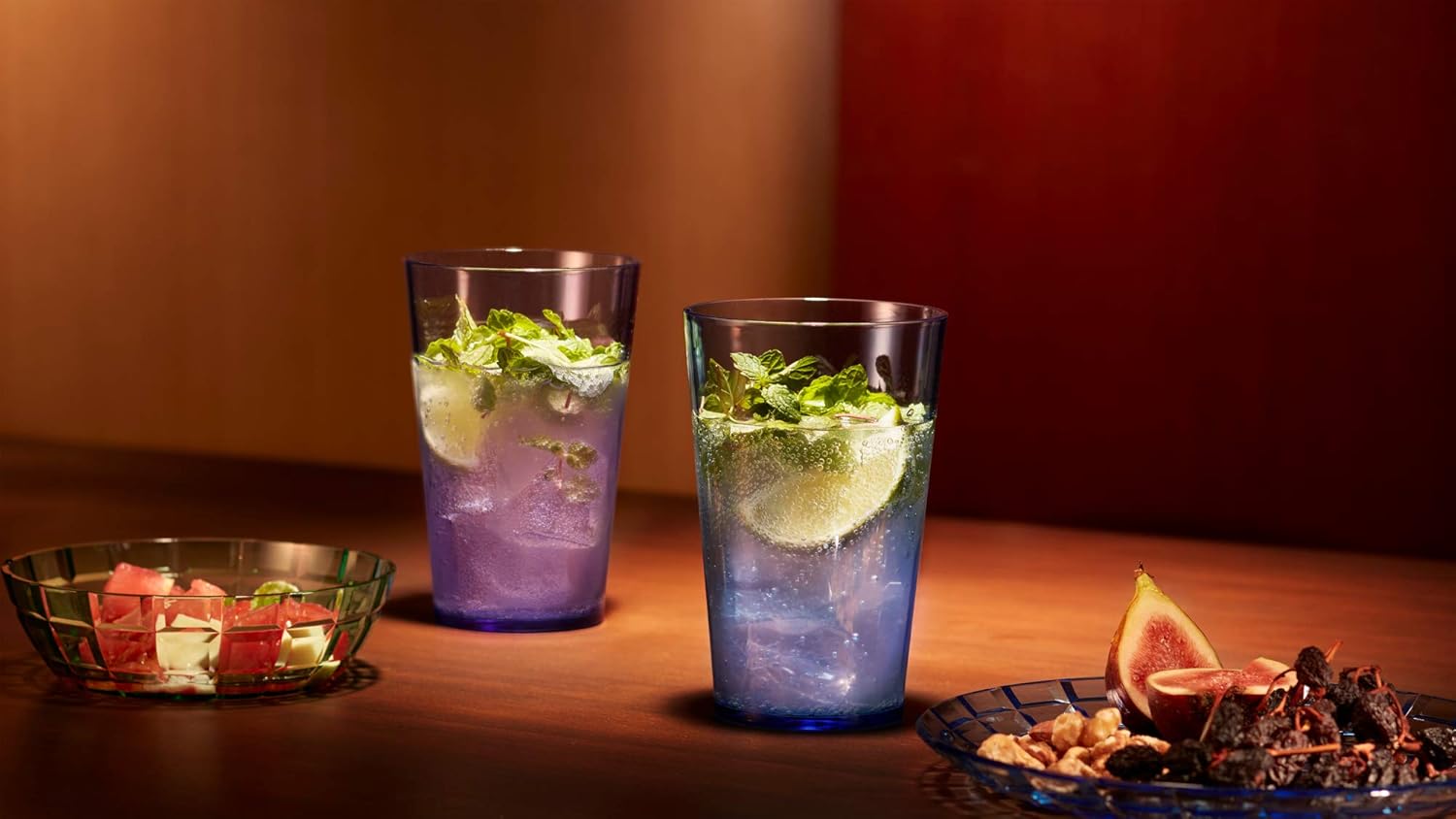 SCANDINOVIA - 19oz Unbreakable Premium Drinking Glasses Set of 6 - Super Grade Acrylic Plastic - Perfect for Gifts - Dishwasher Safe - Stackable - Drinkware Cups Reusable Water Tumbler - Image 7