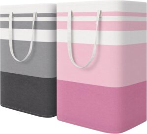 HomeHacks 2 Pack Large Laundry Bask...