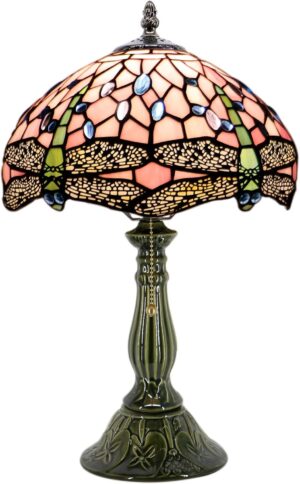 Tiffany Style Stained Glass Table L...