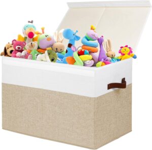 Gowee Large Toy Storage Box with Li...